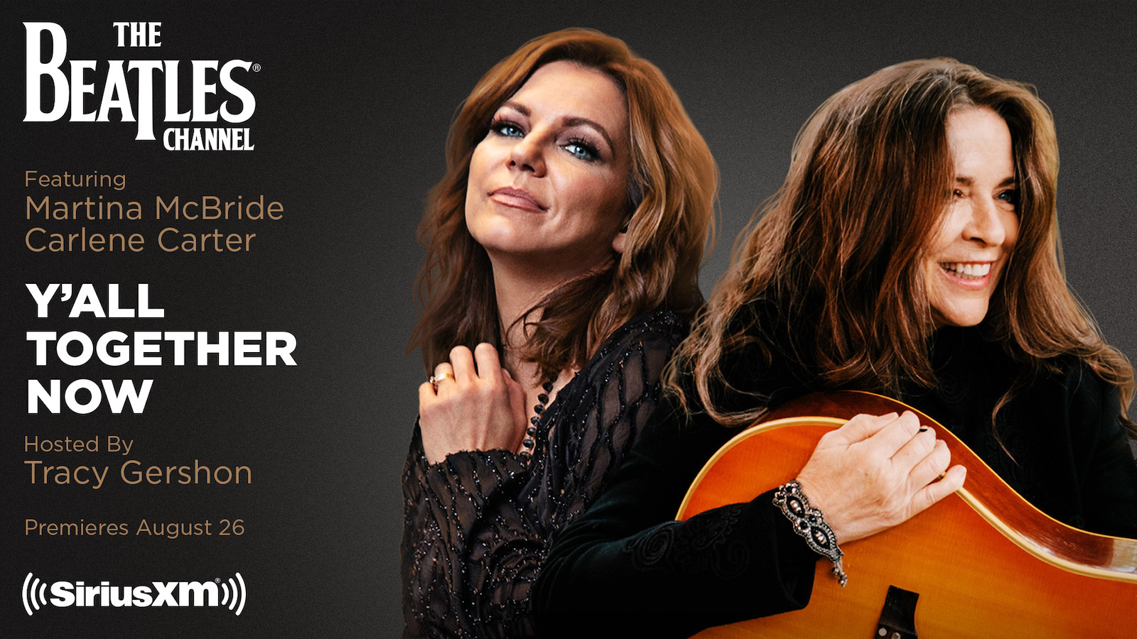 Martina McBride and Carlene Carter Discuss The Beatles' Influence on Country Music | SiriusXM